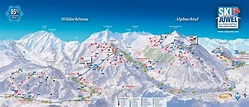 Ski Juwel Alpbachtal and Wildschonau Ski Trail Map