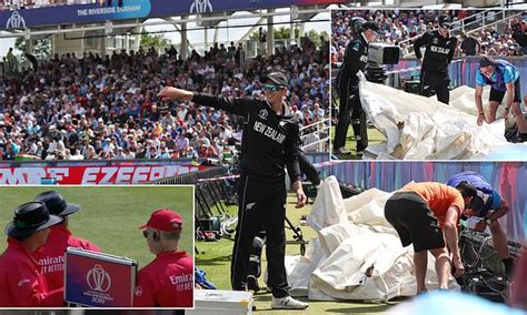 Bizarre Scenes In Englands Cricket World Cup Match Against New Zealand As Officials Lose Ball
