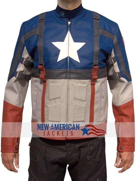 Captain America Jacket The First Avenger Leather Jacket