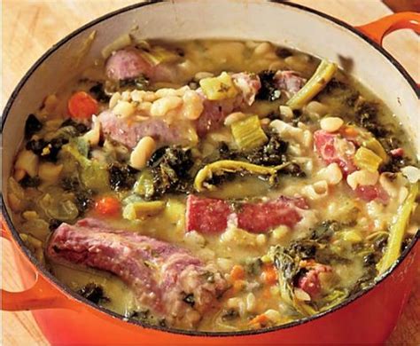 Sausage Kale Rib And Lima Bean Stew Leela42 Copy Me That