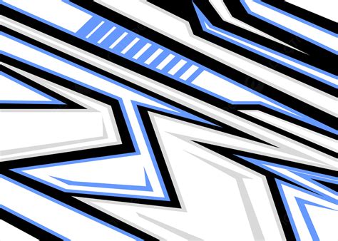 Racing Background Abstract Stripes With Baby Blue Black Grey And White