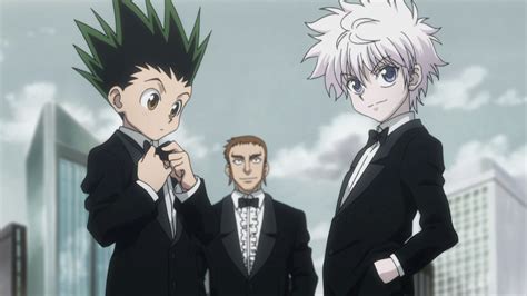 Image Gon Zepile And Killua Go To The Auctionpng