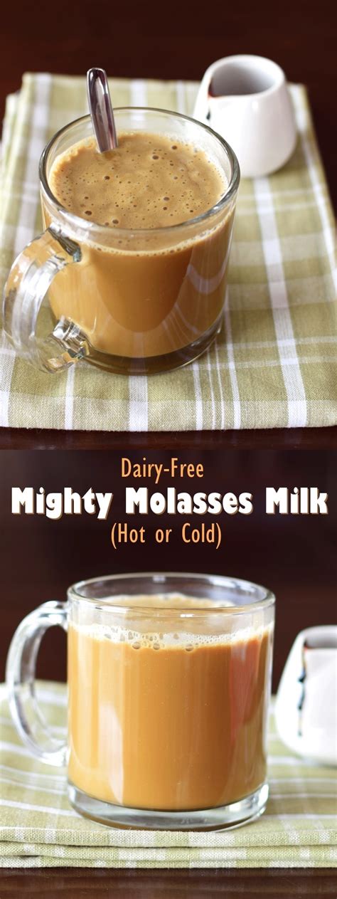 Mighty Molasses Milk Hot Cold Or Protein Powered