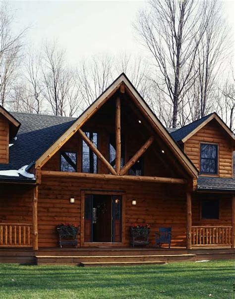 Classic Log Cabin In Ohio Photos