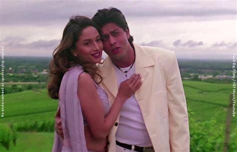 Madhuri Dixit Celebrity Style In Dholna Dil To Pagal Hai 1997 From