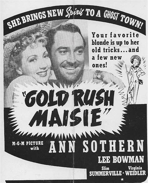 Gold Rush Maisie 1940