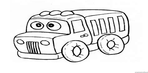 Parents can use them to keep their kids entertained on a rainy day, at a restaurant, on a long drive, or any time. Truck Coloring Page for Preschool and Kindergarten ...