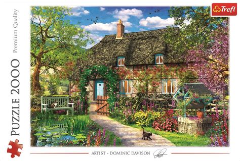 Puzzle Country Cottage 2000 2 000 Dielikov Puzzlekosicesk