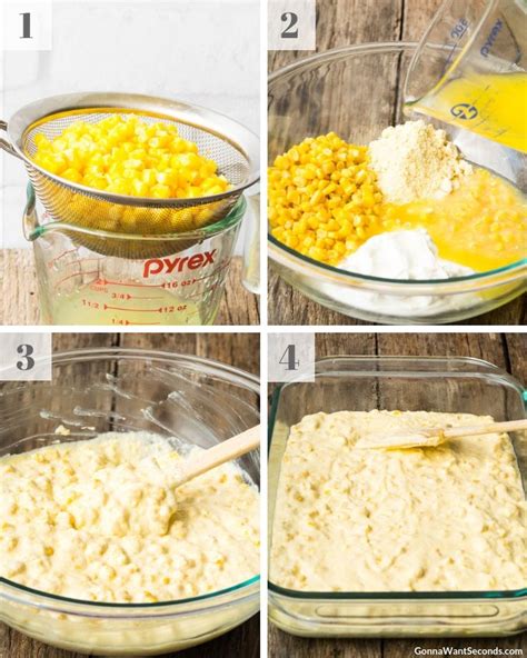 In a large bowl, stir together the 2 cans of corn, corn muffin mix, sour cream, and melted butter. Paula Deen Corn Casserole | Recipe in 2020 | Corn ...