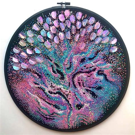 Hoop Art Embroidery On Instagram “heavenly Rainbows 2020 🌌 ‘she