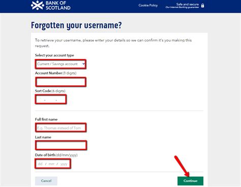If you're enrolled in this security feature, we sent a notification to your registered device. Bank of Scotland Online Banking Login - CC Bank