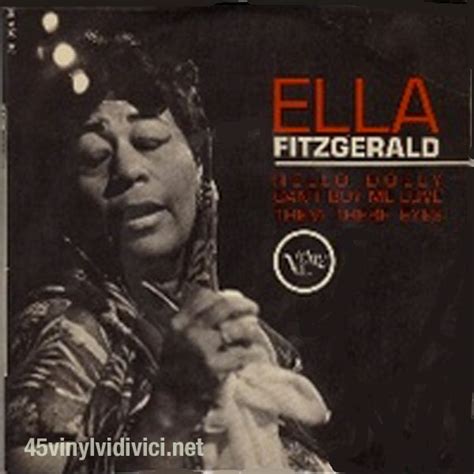 Vinylvidivici Net Ella Fitzgerald Tours Discographie Pochettes