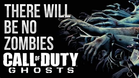 Call Of Duty Ghosts There Will Be No Zombies Reasoning And
