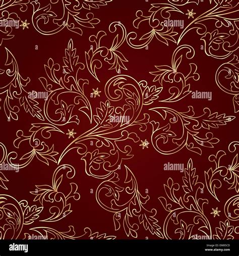 Red Silk Flowers Stock Vector Images Alamy