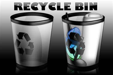 Recycle Bin Icon Black 223509 Free Icons Library
