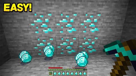 How To Find Diamonds In Minecraft Fast Easy New Method Youtube