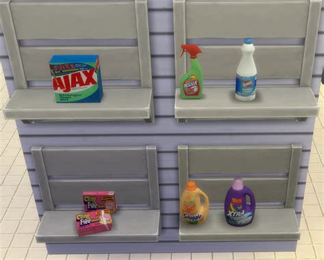 Mod The Sims Simple Laundry Room Detergents Recolors Sims 4 Clutter
