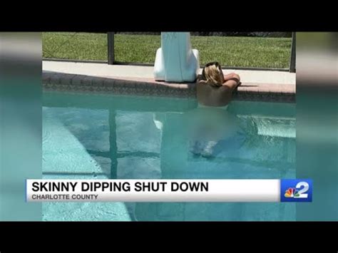 Florida Woman Refuses To Leave After Caught Skinny Dipping In Port Charlotte Pool YouTube