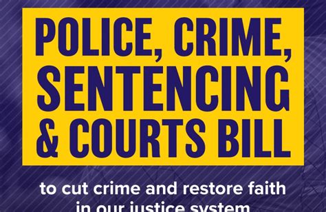 police crime courts and sentencing bill update amanda solloway