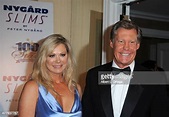 Newscaster Kent Shocknek and wife Karen Walters arrive for Norby ...