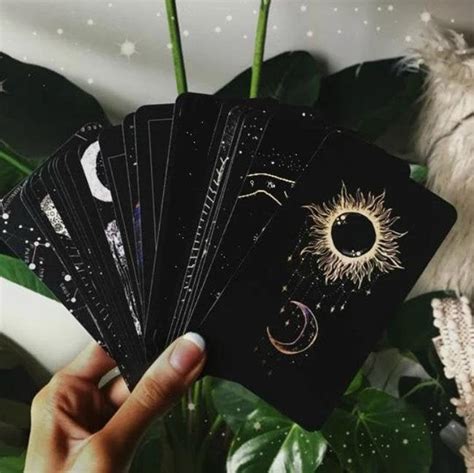 Check spelling or type a new query. Wild Moon Oracle Card Deck | Black and Gold Minimalist Bohemian Celestial Art | Stars Sun ...