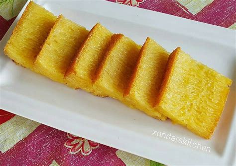 Cara membuat kue bika karamel : Resep Bika Ambon enaaak kenyaal 👍 oleh Xander's Kitchen ...
