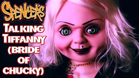 Spencer S Animated Talking Tiffany Doll Bride Of Chucky Unboxing Youtube