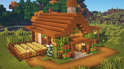 How To Build A Cute Cottage In Minecraft Builders Villa