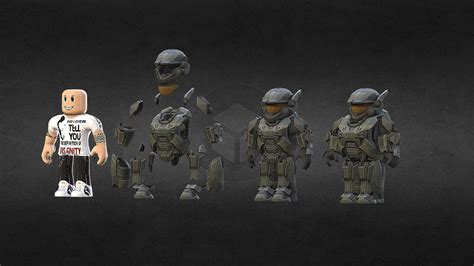 Roblox Halo Set V2 Download Free 3d Model By Nermin Nermin
