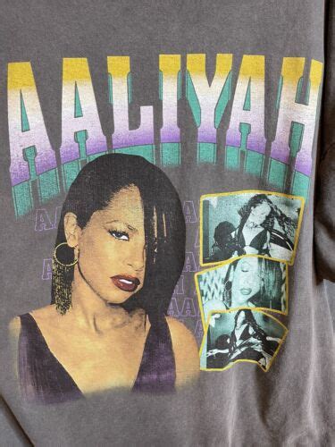 Aaliyah T Shirt Adult Gem