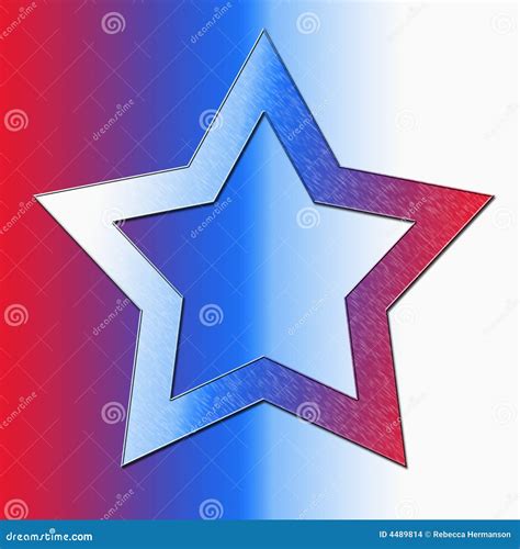 Red White Blue Star Stock Illustration Illustration Of Background