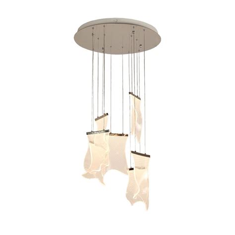 Barot Led Chandelier Contempo Lights Touch Of Modern