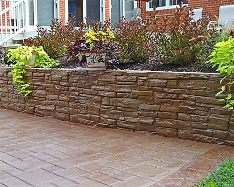 Check spelling or type a new query. Decorative Concrete Retaining Wall | Houzz