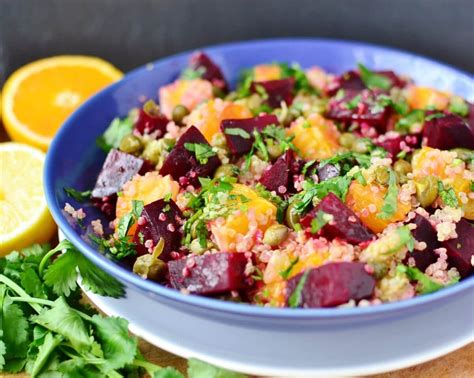 Zesty Quinoa Beetroot Salad Everyday Healthy Recipes