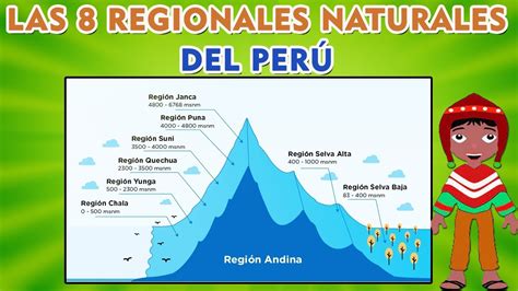 Las 8 Regiones Naturales del Perú YouTube