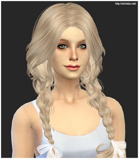 Sims 4 Custom Content Anime Hair