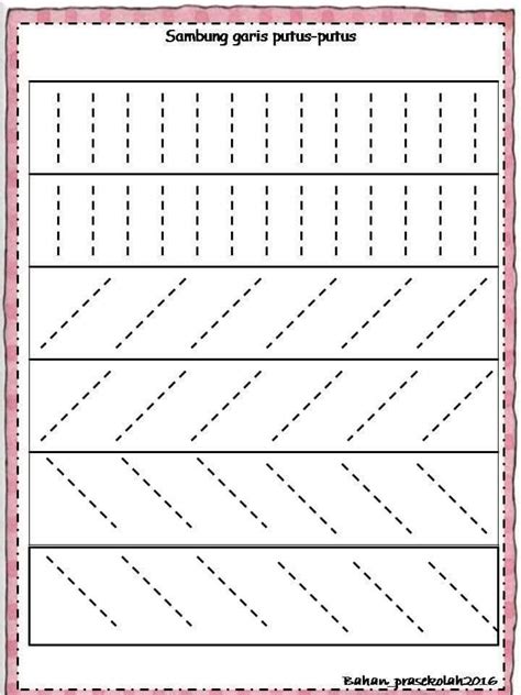 Repost Lembaran Kerja Sambung Titik2 Bahan Prasekolah
