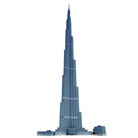Burj Khalifa Tower Transparent Png Stickpng