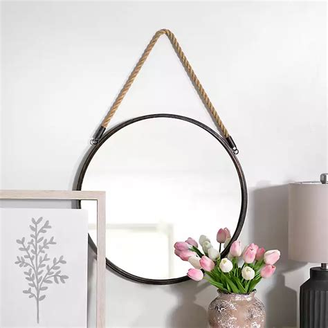 Rope Hanging Vanity Mirror Mirror Ideas