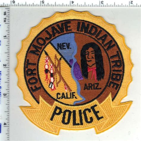 Fort Mojave Indian Tribe Police Arizona Shoulder Patch 1980s