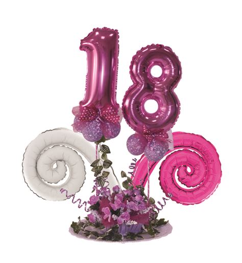 Un bouquet per un compleanno importante: Composizione di pallonci festa 18 anni - Magic Party