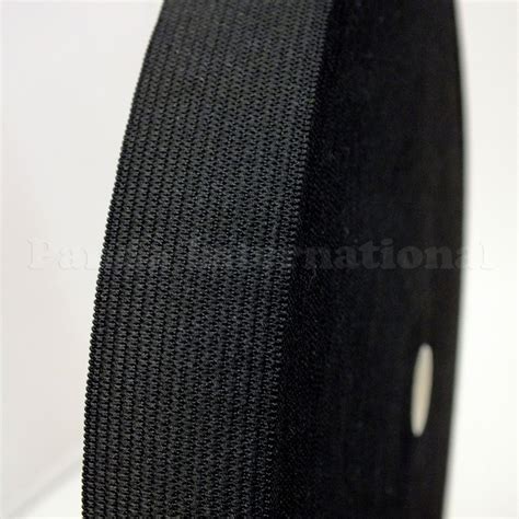 New Knitted Soft Elastic 15 Inch Color Black 50 Yards Fast Shipping