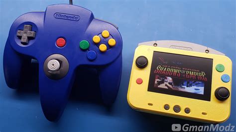 This Modded Nintendo 64 Handheld Console Is The Size Of A Cartridge