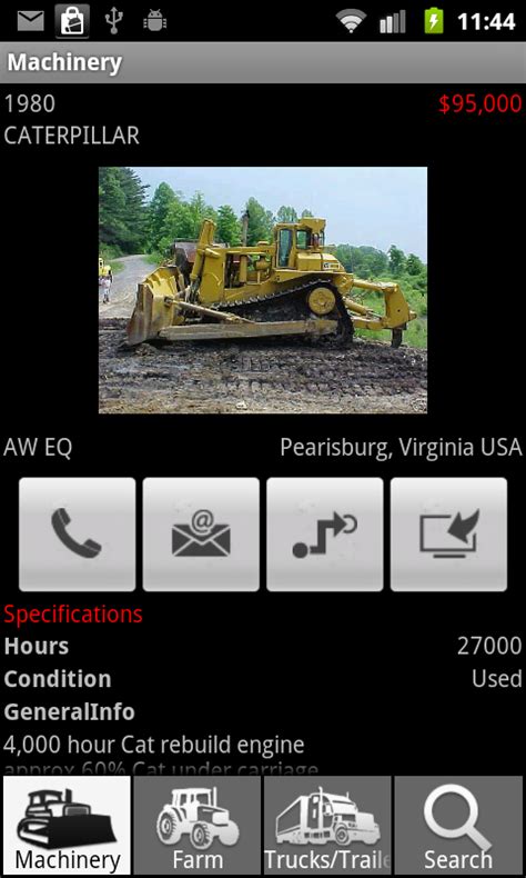 Machinery Trader App On Amazon Appstore