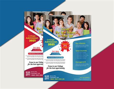 College Admission Flyer on Behance