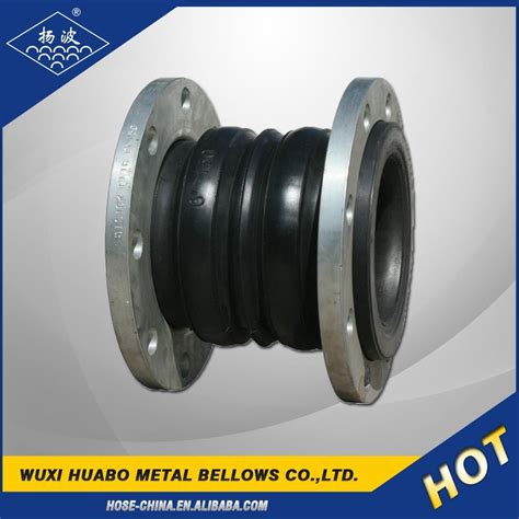 Double Sphere Flanged Rubber Expansion Joints China Flanged Expansion Joint And Double Sphere