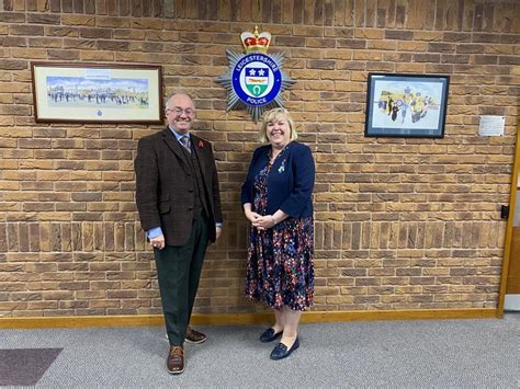 Jane Hunt MP Meets With Police And Crime Commissioner Jane Hunt