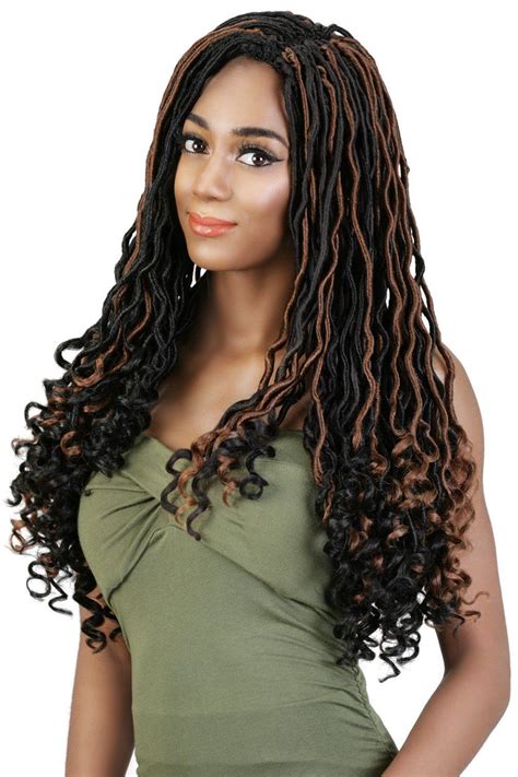 Vivica a fox synthetic loc braid pure stretch cap wig shayna. Pin on Crochet Braiding Hair