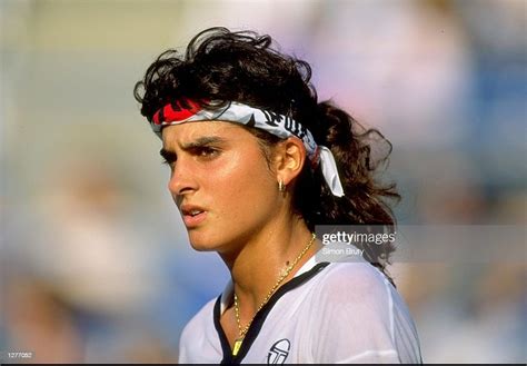 portrait of gabriela sabatini of argentina during the us open at news photo getty images