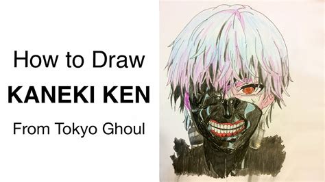 How To Draw Kaneki Ken From Tokyo Ghoul 塗鴉趣 金木研 《東京喰種》 Youtube
